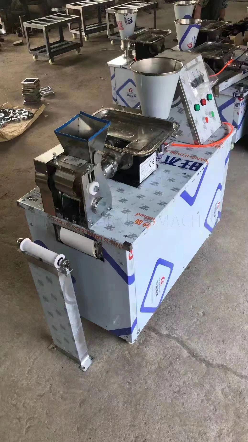 usa india pakistan fully automatic portable patti big empanada curry puff spring roll samosa pastry folding making maker machine