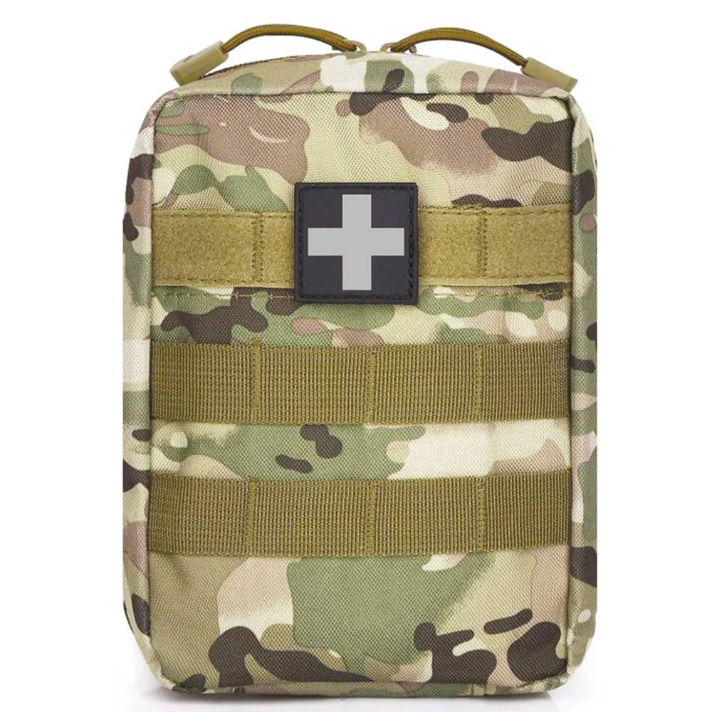 Waterproof Durable Digital Desert Camo Molle Pouch Tactical Medical Bag for Outdoor Sport