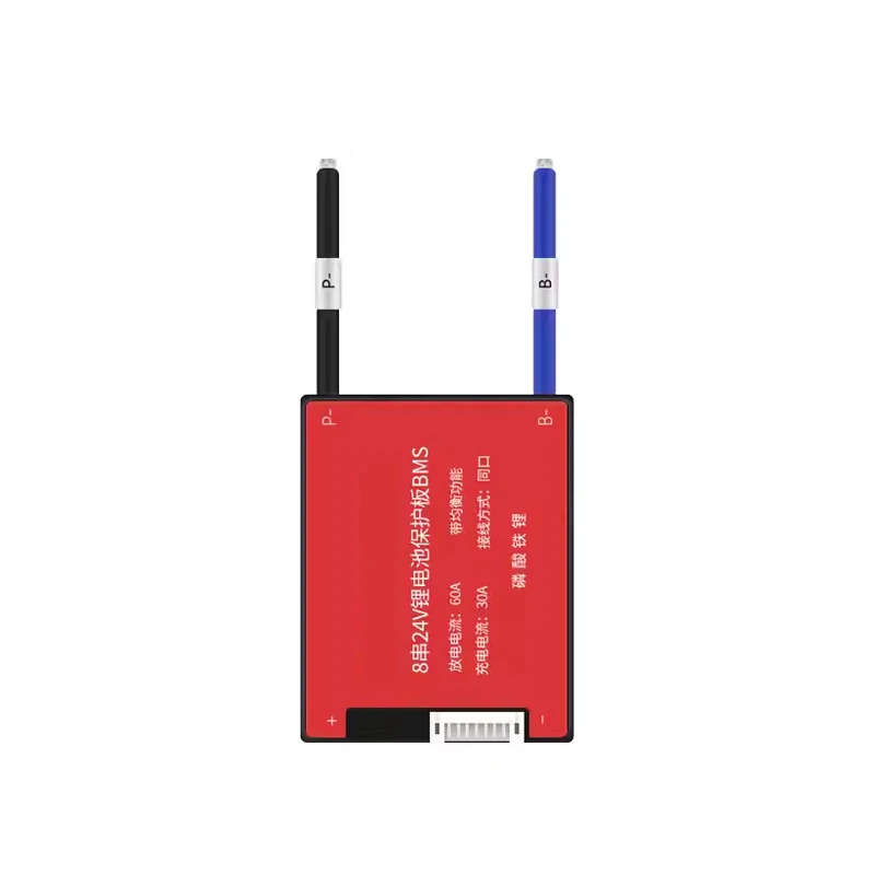 Защитная плата для литиево-ионного аккумулятора 24 В 60A Lifepo4 smart BMS 18650 аккумуляторной батареи