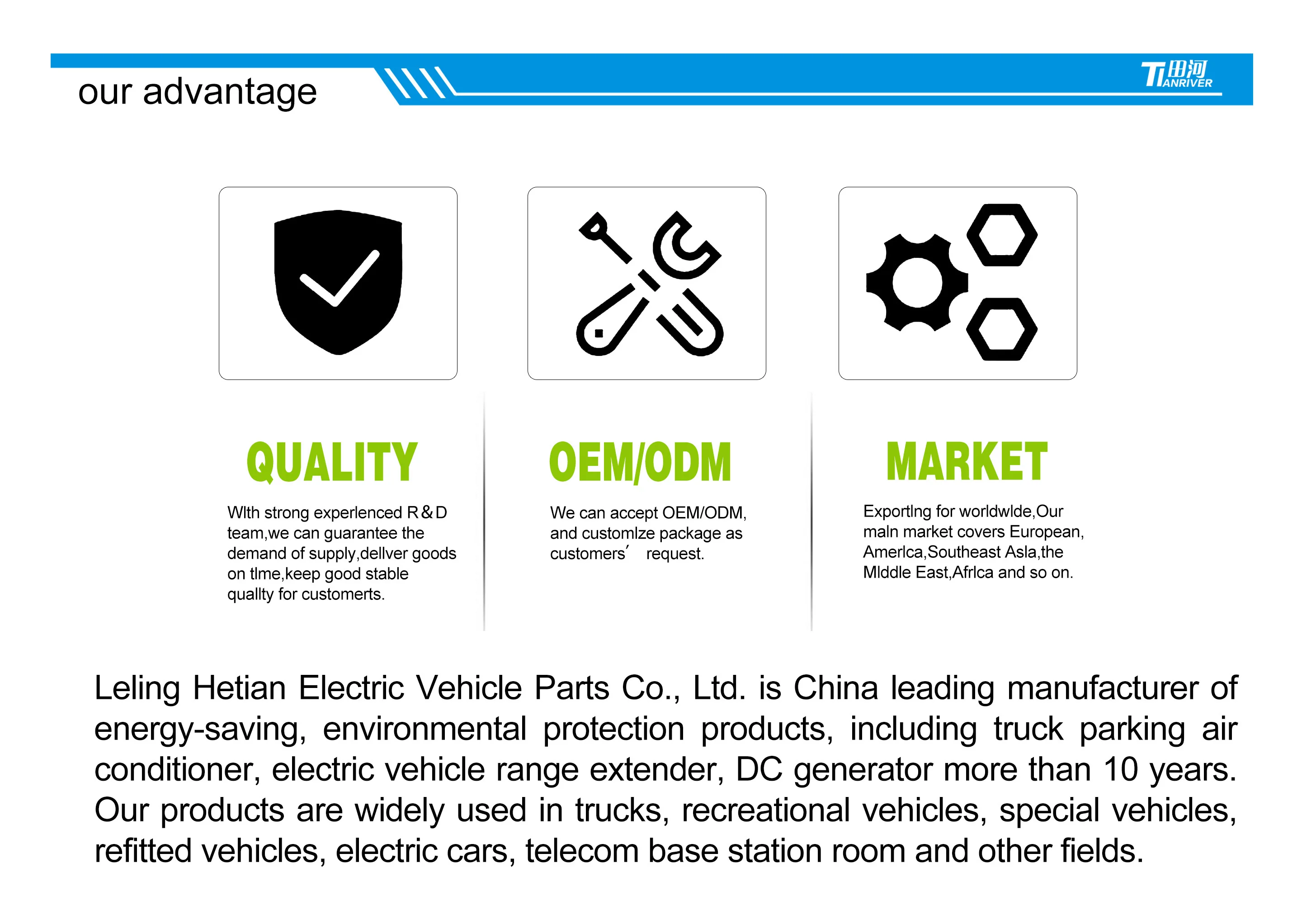 Truck air conditioner 7