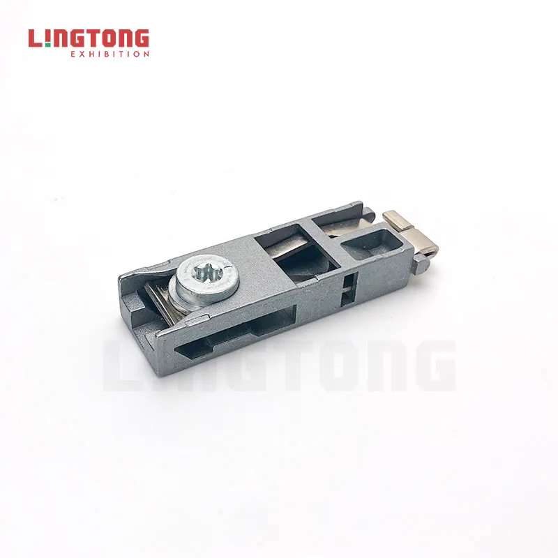 (53)Structurally Strong  Z961F 4.3mm Groove Size 2 Claws Tension Lock for Aluminum Extrusion in Exhibition Booth, Stand, Shows