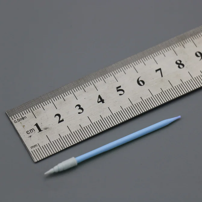 Hot Sale Factory Direct Cone Tip Sponge Stick Disposable Foam Cleaning Swabs for Inkjet Printer, Printhead