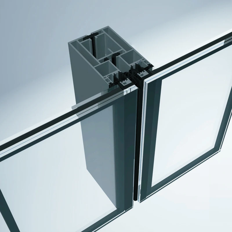 Aluminium United Curtain Wall Design