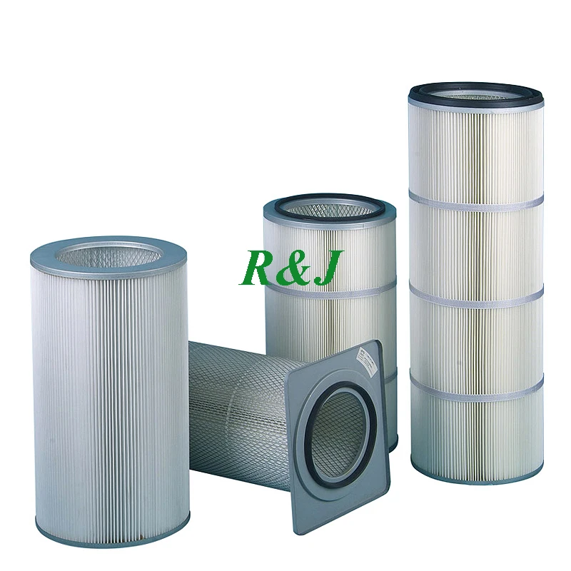 square end cap polyester spunboned filter cartridge