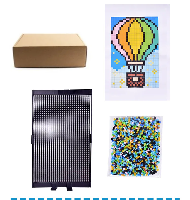 2024 High Quality Fusion Bead Handmade Mesh New Arrival Oem Odm Educational Toy Hama Perler Fuse Beads Kits