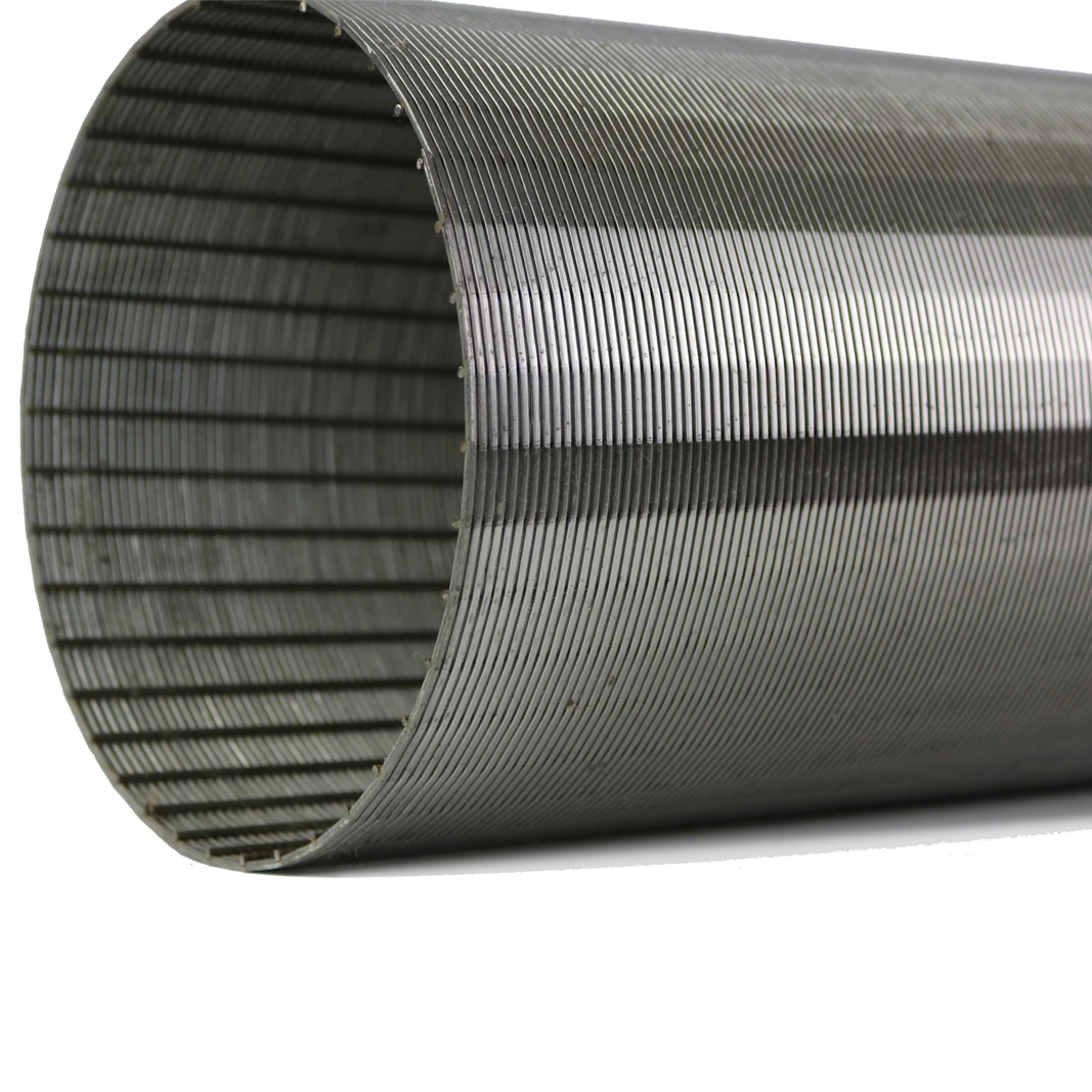 Wedge Wire Screen Filter Element Cartridge Self-cleaning Filter 304 316 316L Stainless Steel