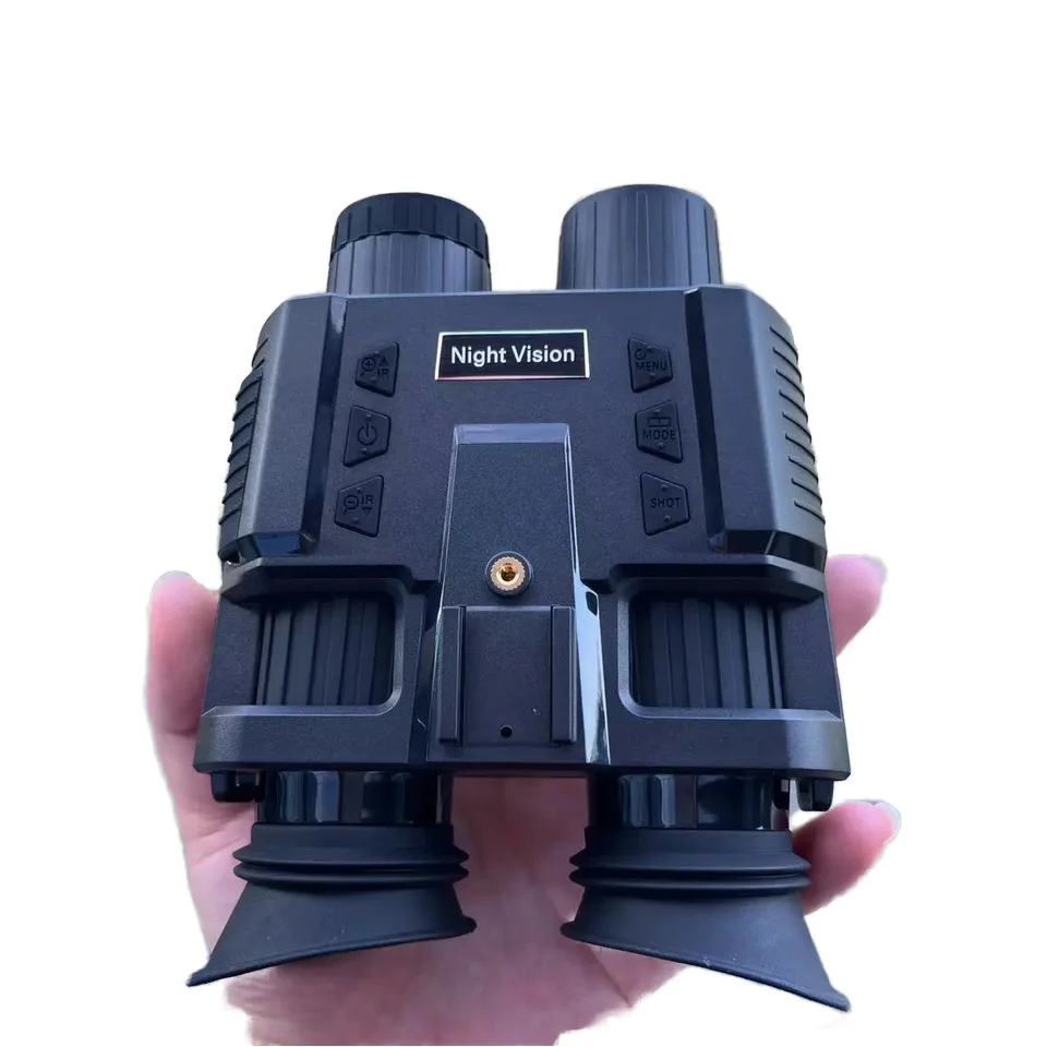 NV8000 Advanced Digital Infrared HD Head Mounted Night Vision Binoculars 8x Magnification for Total Darkness
