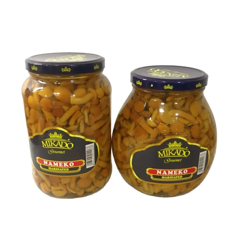 Chinese canned nameko mushroom marinated with lower price