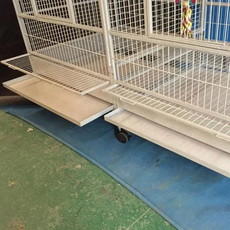 Factory customization wholesale bird cages parrot big bird cage breeding birds