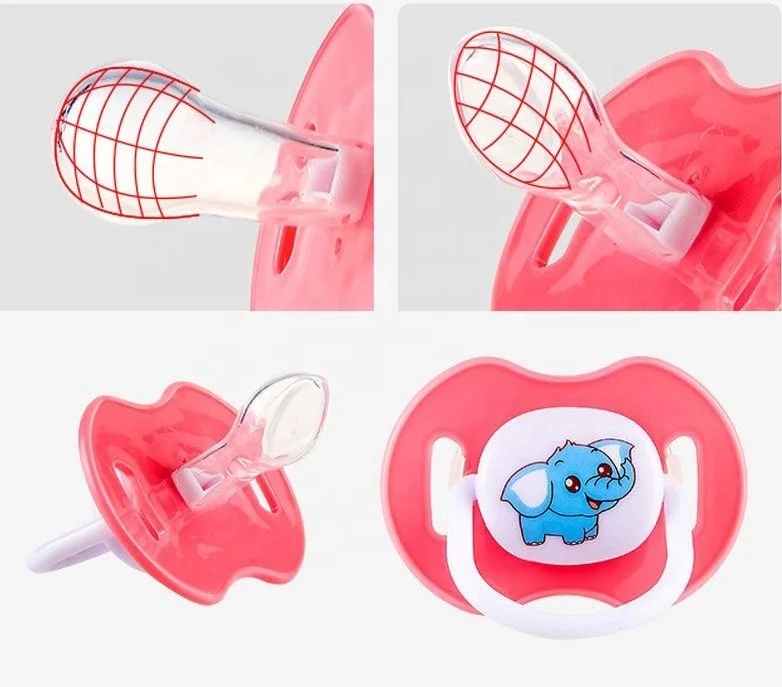 Wholesale infants Soft Teething Soother Silicone Baby  funny Pacifier
