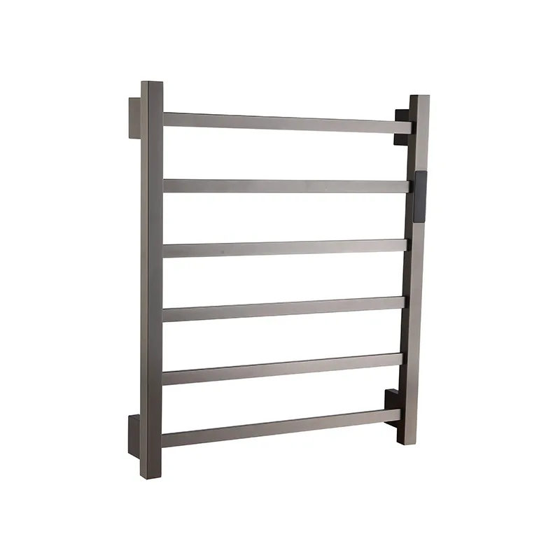 Electric Towel Rack Brushed Gold PVD Heated Towel Rails bathroom Radiators Towel Warmer