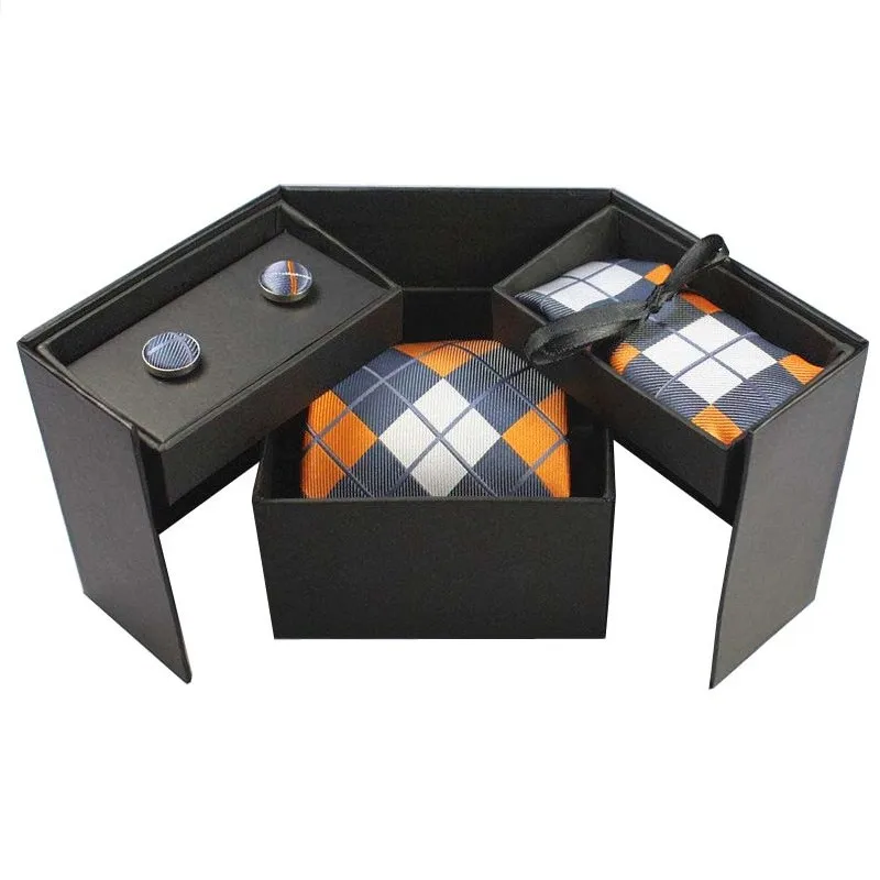 Высококачественный мужской галстук, галстук из полиэстера