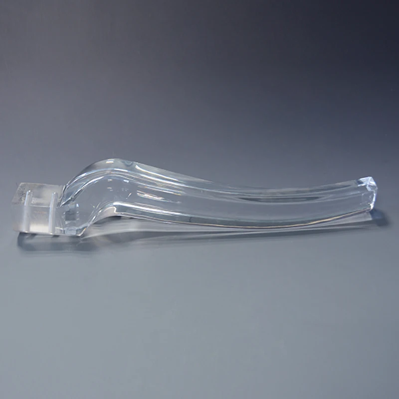 
clear acrylic table legs competitive button plastic vintage office public chair leg for sale 