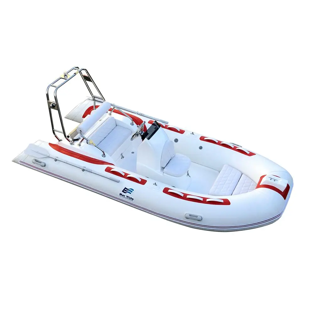 RIB390 Pvc/Hypalon RIB Boat Rigid Hull Fiberglass Inflatable Boat