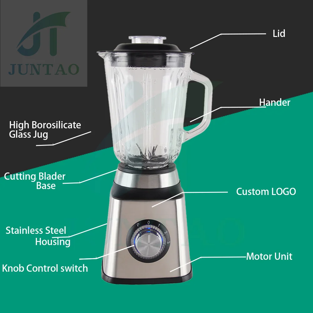 Juntao резак для мытья Moulinex Mixeur Push Cause Cocina овощная и Electromenager другая соковыжималка из нержавеющей стали блендер
