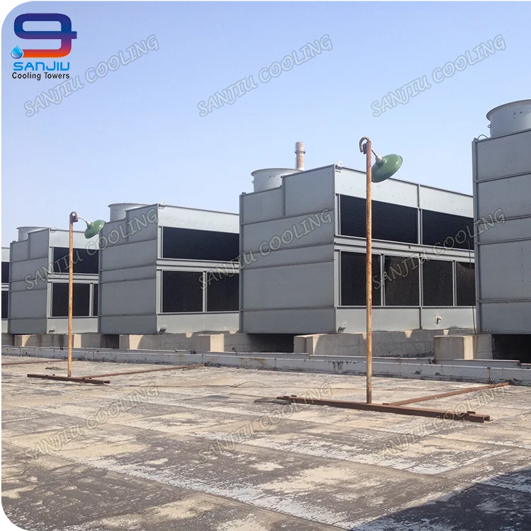 183 тонны Superdyma Flow GHM-5150 Not FRP закрытого типа, Малый индуцированный проект охлаждающей башни