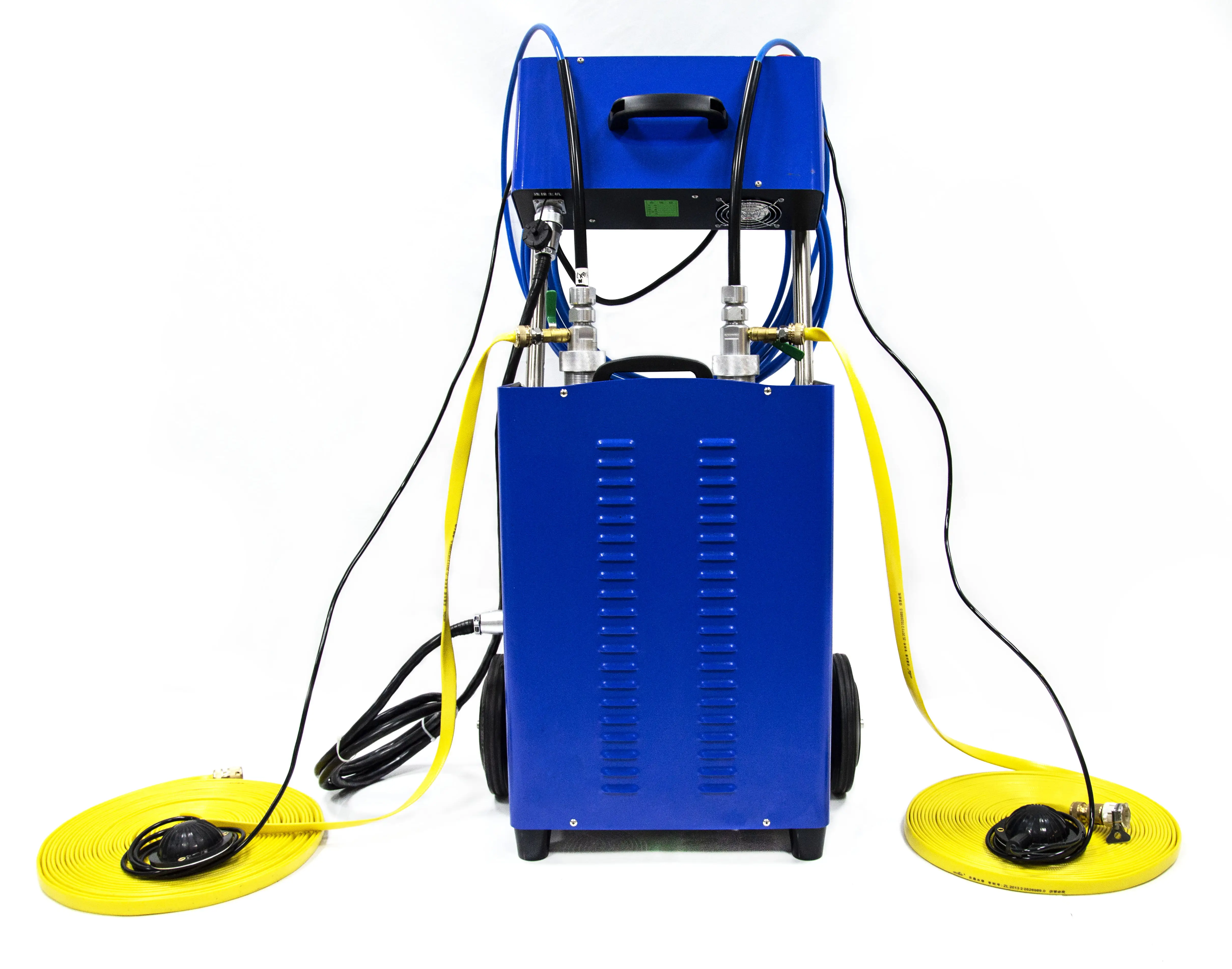 KT-203 double shafts efficiency  heat exchanger tube cleaner 1500w