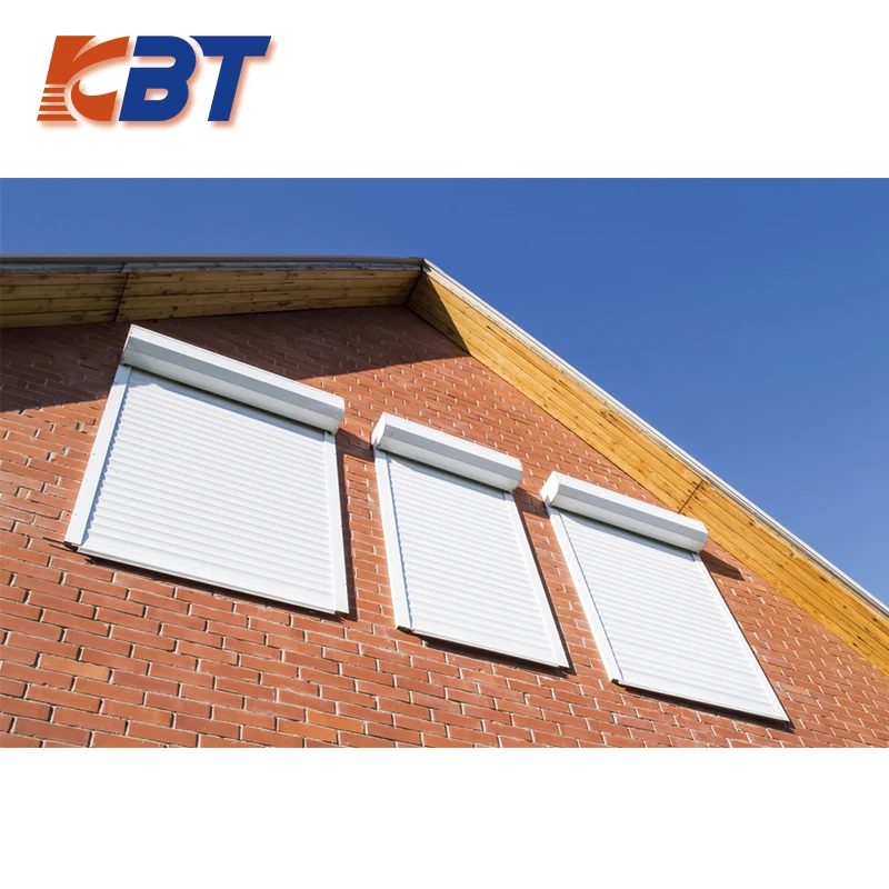 Low Price 40mm PU Foam Inside Insulated Good Quality Remote Control Aluminum Alloy Electric Roller Shutter Aluminum Window