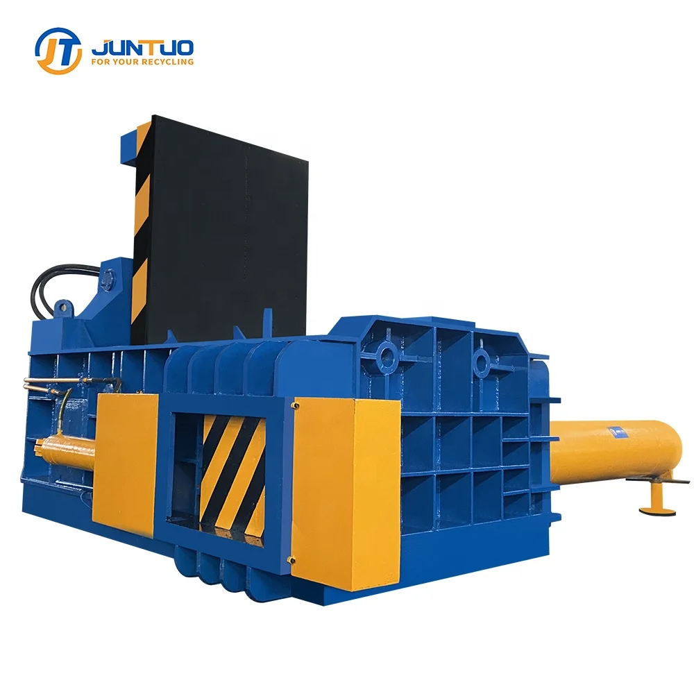 CE certificate Y81T-200A hydraulic scrap iron steel metal baling press baler machine