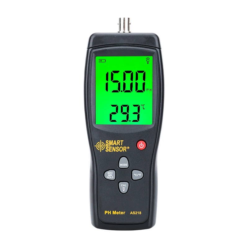 SMART SENSOR AS218 water quality pH tester fish tank aquarium pH value split-type thermometer Digital pH meter