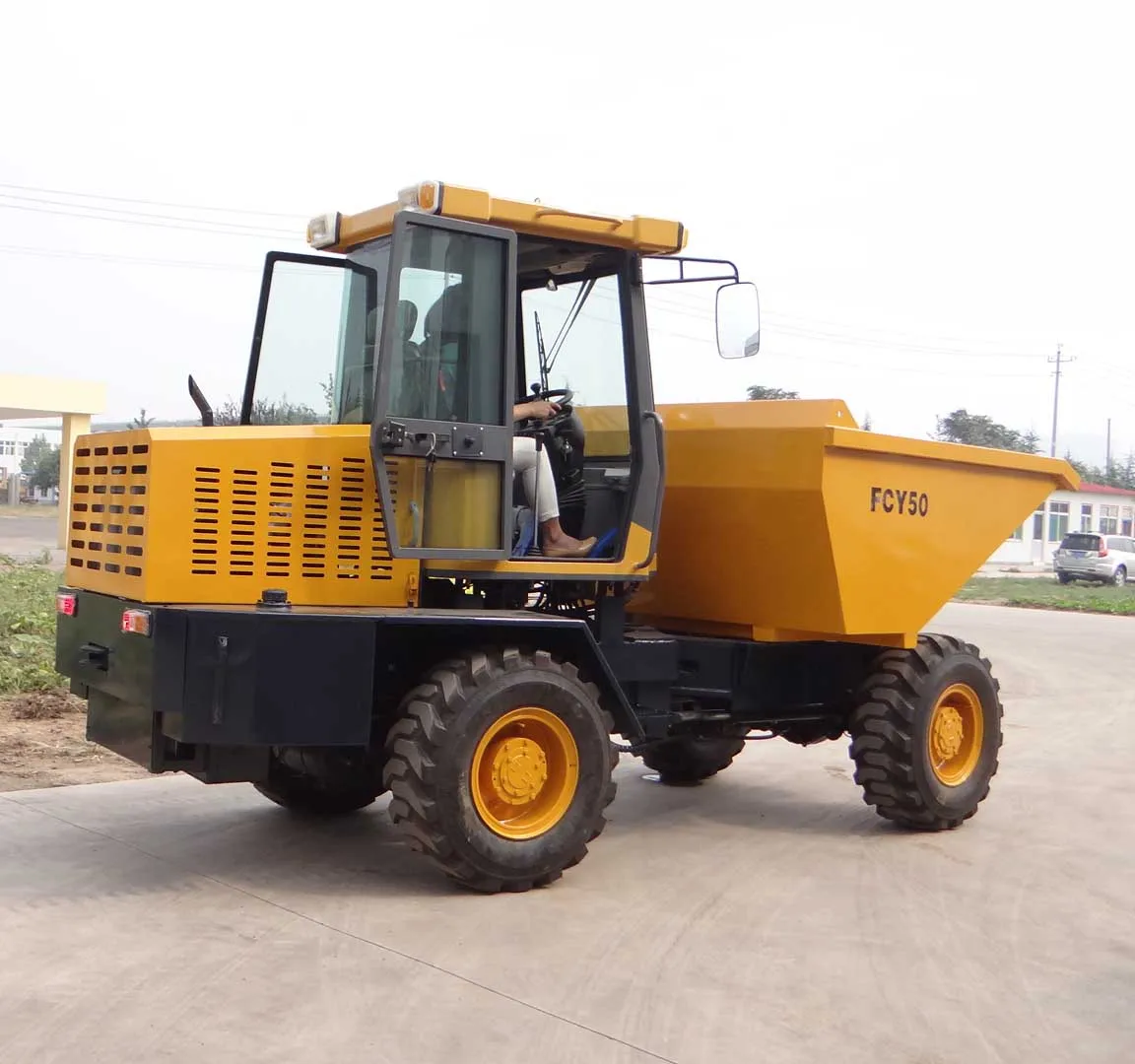 5Ton 5000kg Dumper Site Dumper FCY50 with Weichai Engine cheap price