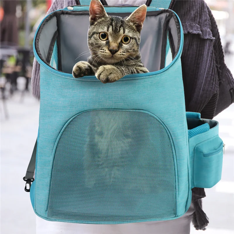 carrier bag pet cages Cat Dog backpack breathable pet bags pet carrier