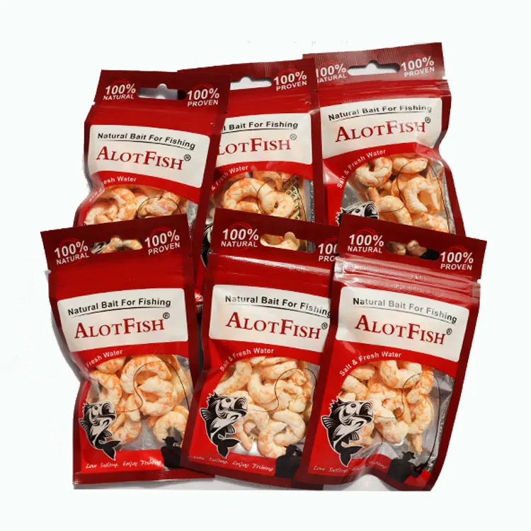 Высокая привлекательная рыболовная приманка сухое мясо креветки лучшая наиболее подходящая для рыбалки
