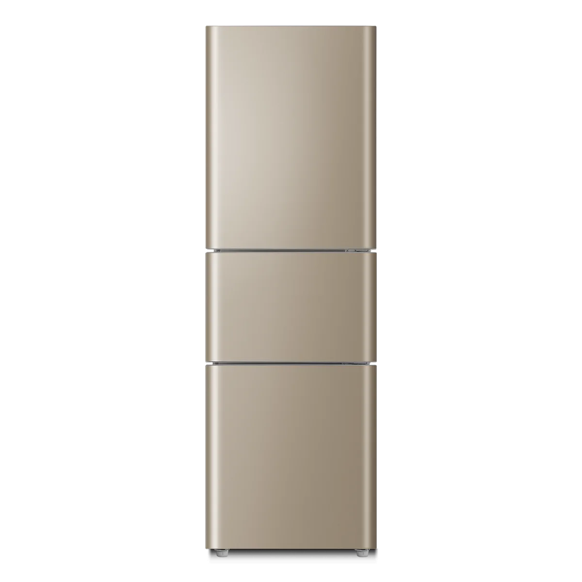 Non-frost fridge freezer combo home Refrigerator with 3 doors