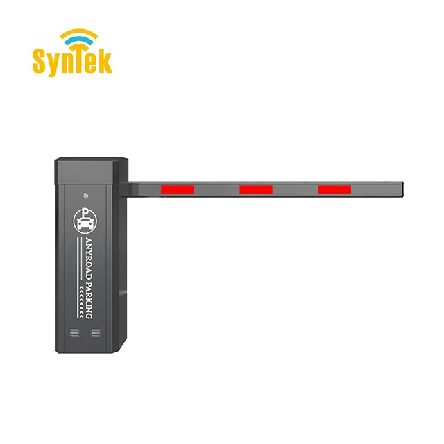 Boom Barrier Gate System High Speed Drop Arm Barrier Gate For Car Parking Management Parking Gate