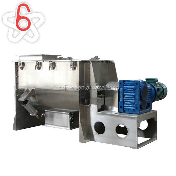 Best price stainless steel 100L 300L 500L 1000L 2000L 5000L 10000L horizontal double blade U vessel ribbon small mixer