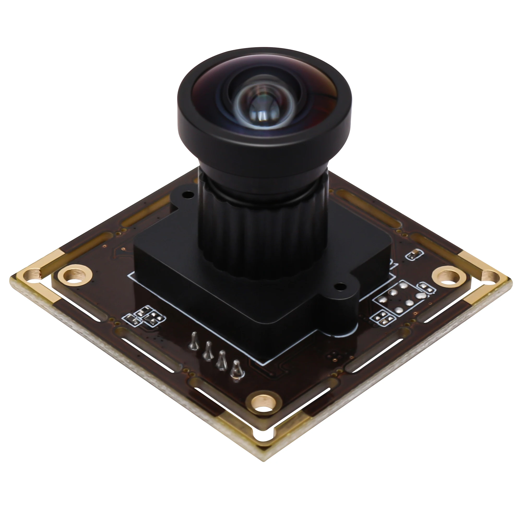 Wide Angle No Distortion 16MP Webcam Module IMX298 CMOS 4656x3496 Mini Board Size USB Camera with 1meter USB Cable for PC Pi