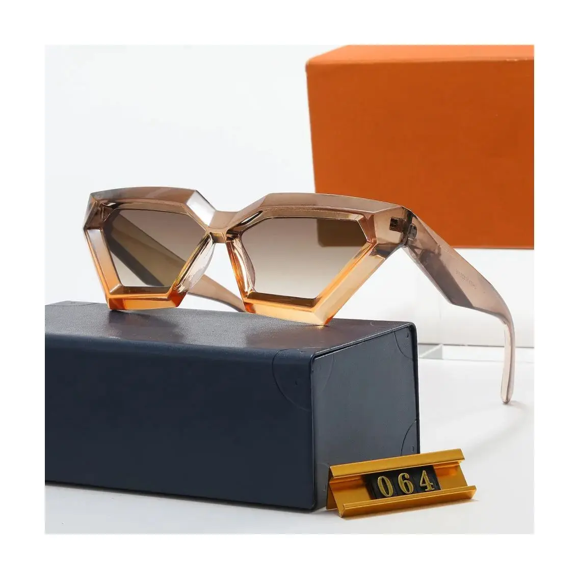 Fashion women glasses high quality luxury sunglasses designer sun glasses with brand logo