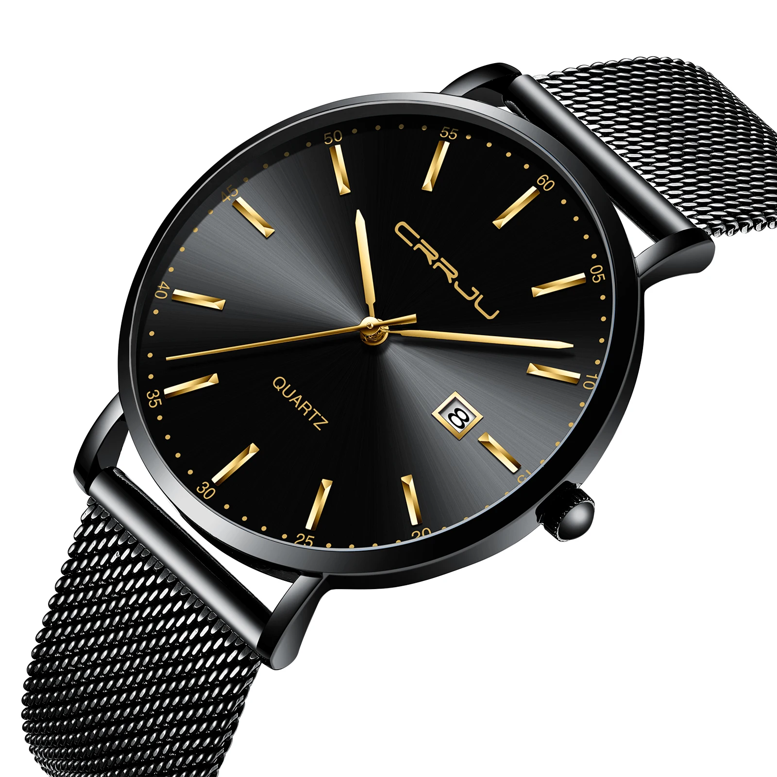 CRRJU original manufacture unisex women DW design luxury ladies quartz watch wholesale