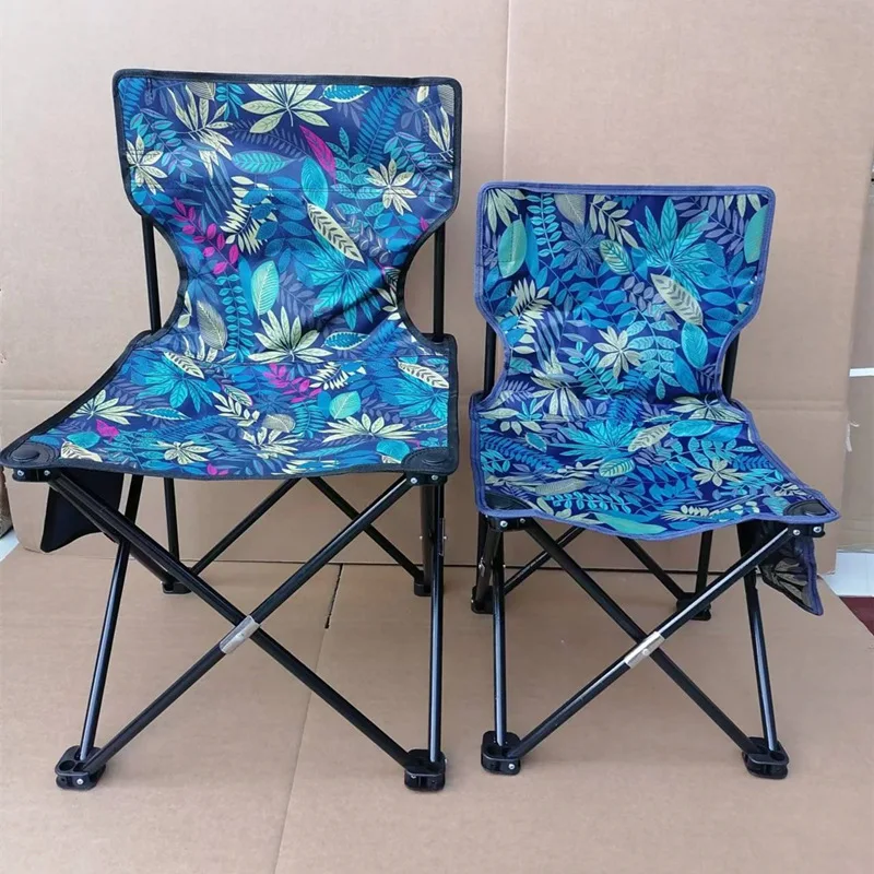 Metal Folding Chair Portable Picnic Art Sketching Fishing Camping Equipment And Supplies Wholesale