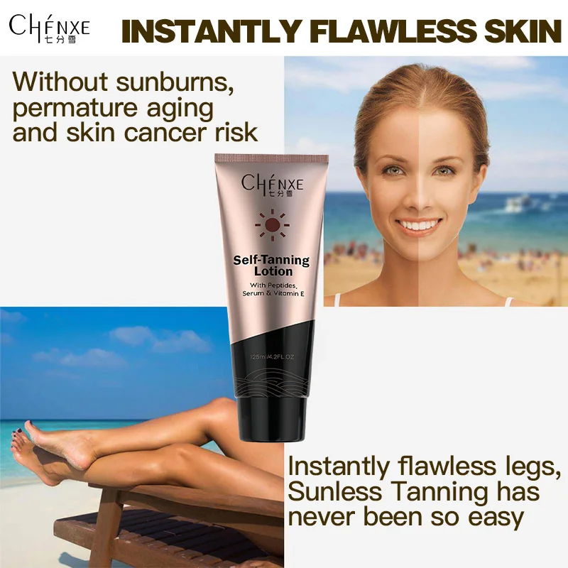 Ximan Private Label Natural Organic Vegan Tanning Oil Long Lasting Sun Tanning Drops Oil Self Tanner Serum SPF