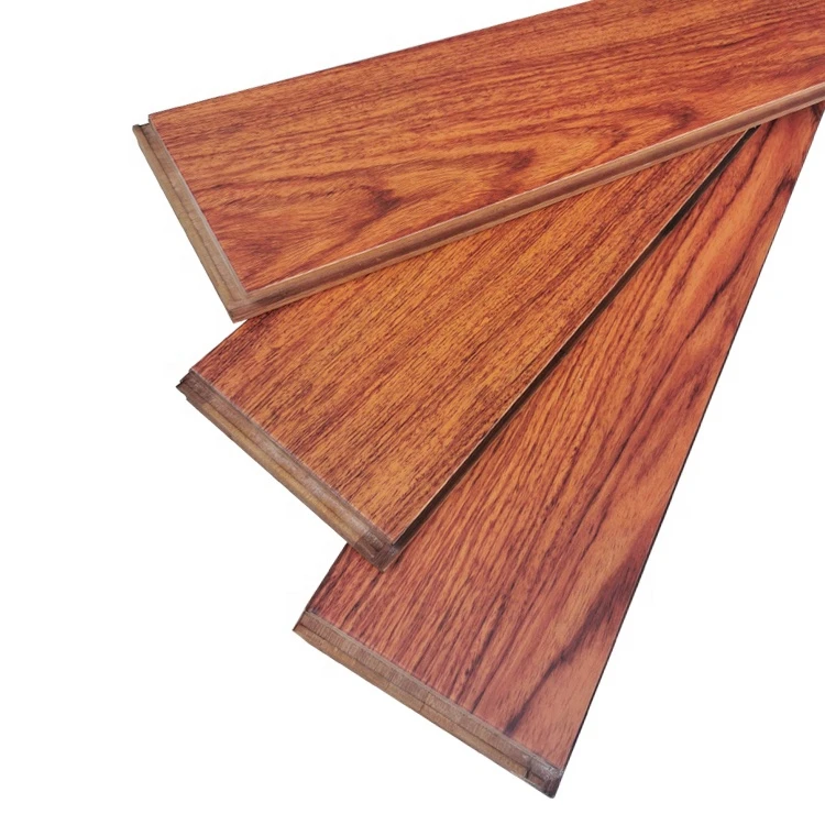 Rosewood Uv Lacquered Solid indoor Bamboo Parquet China Bamboo Floor Indoor