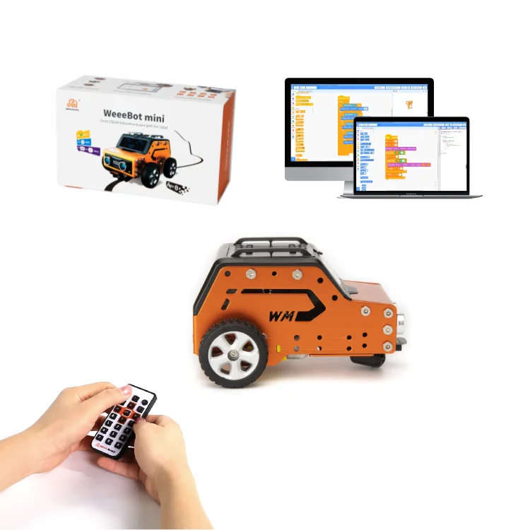 Обучающий робот Weeemake Juguete Coche Stem автомобиль Makeblock mBot совместимый с Arduino IDE