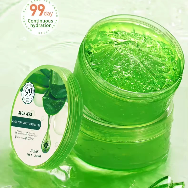 Органический 100 гель алоэ вера для лица