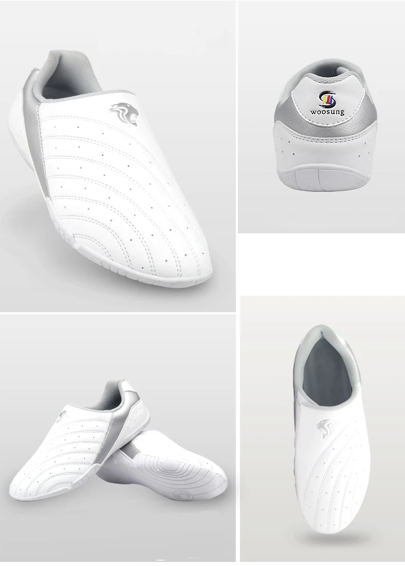 Sample Free Shipping Adults and Kids Competition Training Karate Martial Art  Boxing Training Taekwondo Shoes