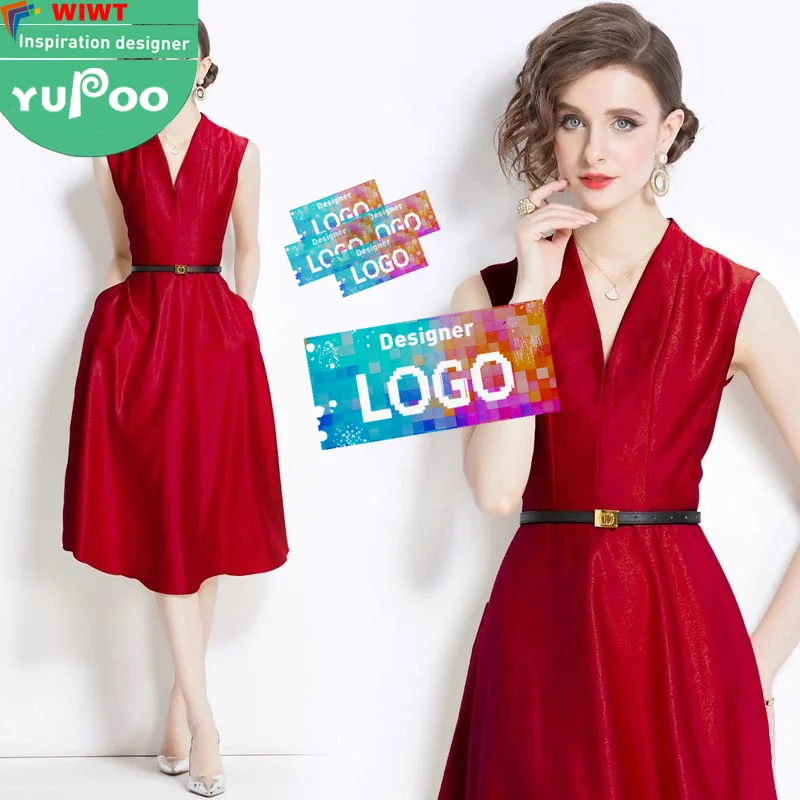 5800-115-961 Clothing Manufacturers Custom Woman Clothes Wholesale Prom Apparel Elegant Vintage Lady Oem Stock Long Dresses