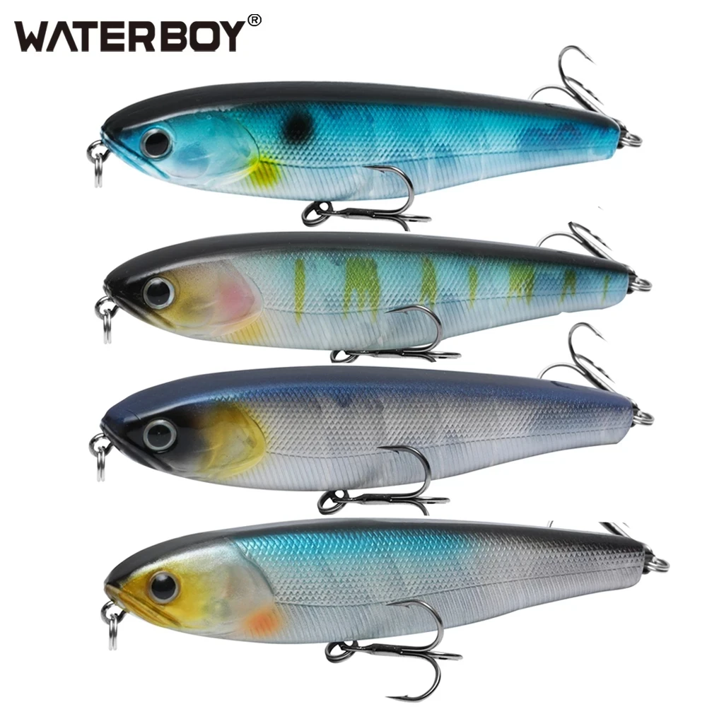 WATERBOY Pencil Fishing Bait  8.5cm 9.5cm 12.8cm Hard Artificial Multi Colors New Arrive Fish Lure Factory Wobbler Pesca