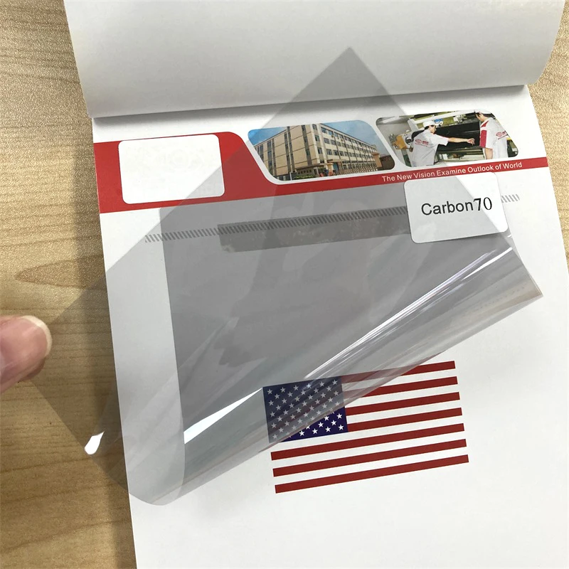 Car Parts Window Glass Tint Black VLT 5% CS05 Nano Carbon Film Self Adhesive 1.52*30M Heat Reject Solar Control Film