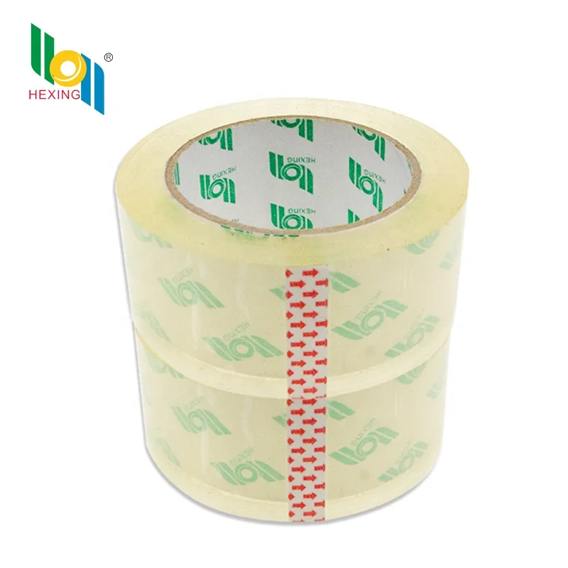 48mm 2inch Bopp Crystal Super Clear Packaging Clear Packing Tape Heavy Duty Cinta Adhesiva