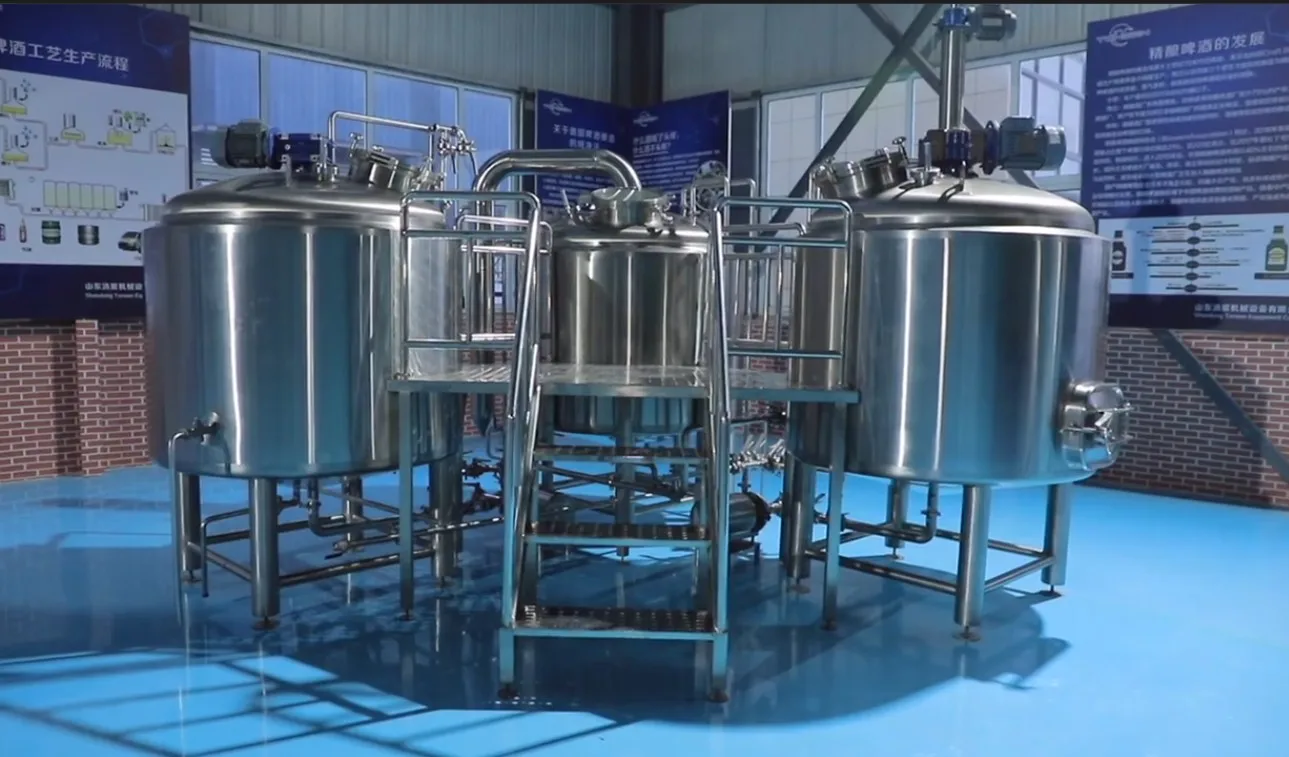 Микро-пивоваренное оборудование 200L 300L 500L 1000L 2000L 3000L паровое электробытовые нагрева оборудования для производства пива под ключ