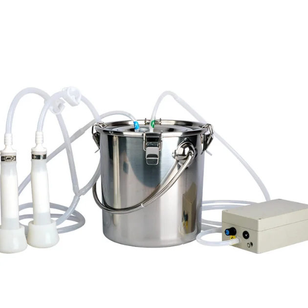 Electric Single Cow Portable Milking Machine Massage Table Cow Milking Robot