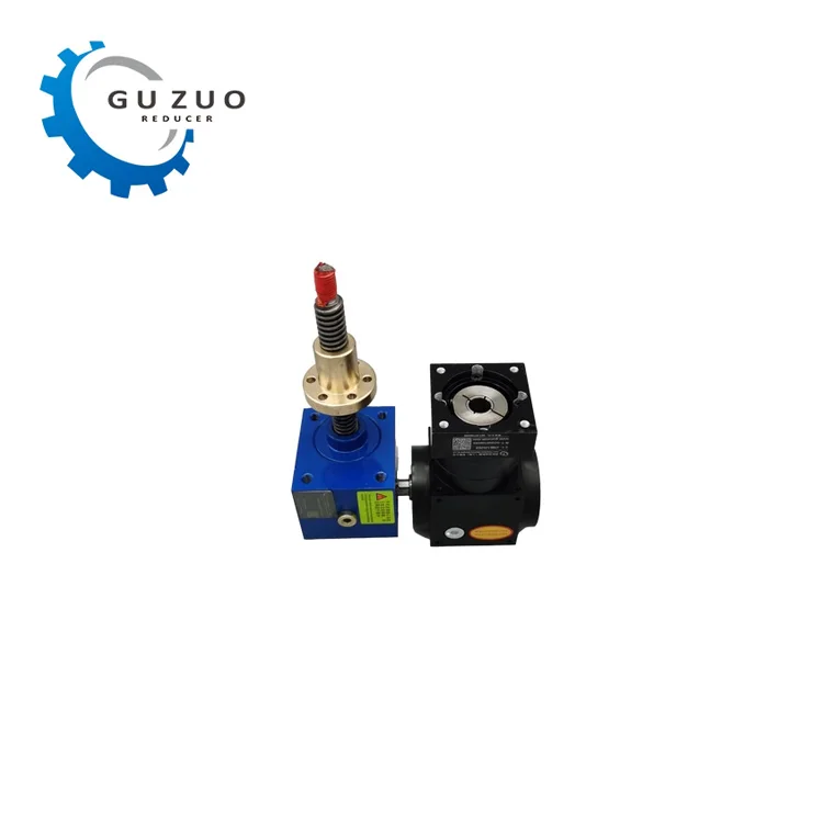 Hot Sale JWMB050 Maximal Load 49 KN Easy Operation General Ball Screw Worm Jack For Industry Heavy Load With Ratio 6:24