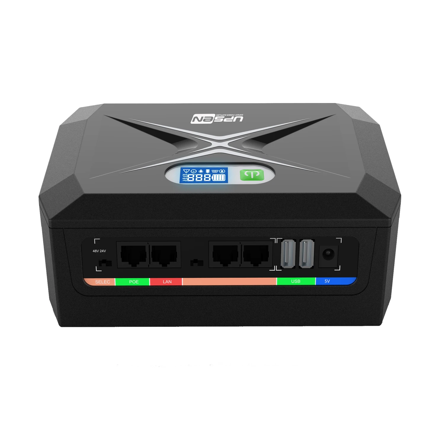Dc Ups With Poe 24v 2A 60w For Wifi Router Long Time Backup Modem Cctv Camera Uninterruptible Power Supply For Security System