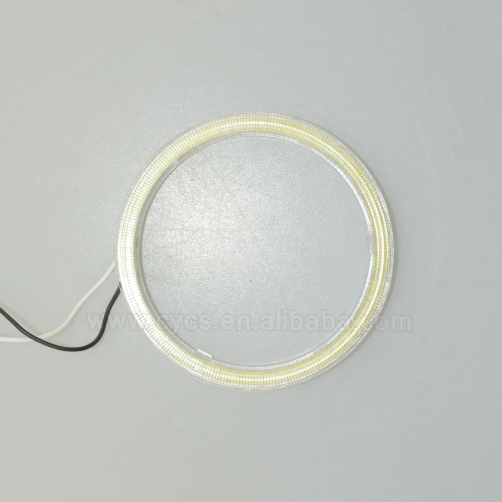 90mm 66led Super bright 12V Universal COB angel eyes ring for car SMD led angel eyes