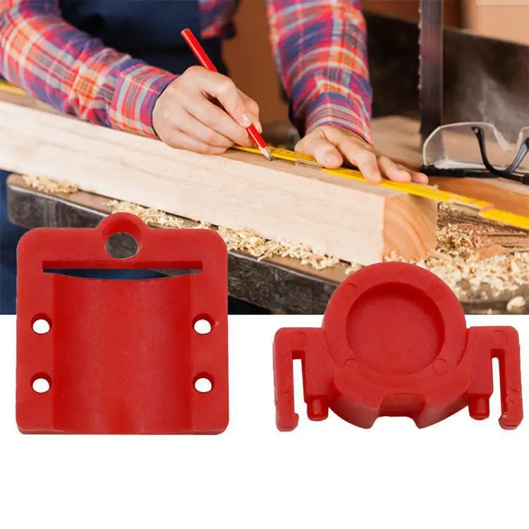 Woodworking Center Plastic Scriber Mark Line Wood Gauge Ruler Carpenter Wood Gauge Measuring Tool Woodworking Scriber
