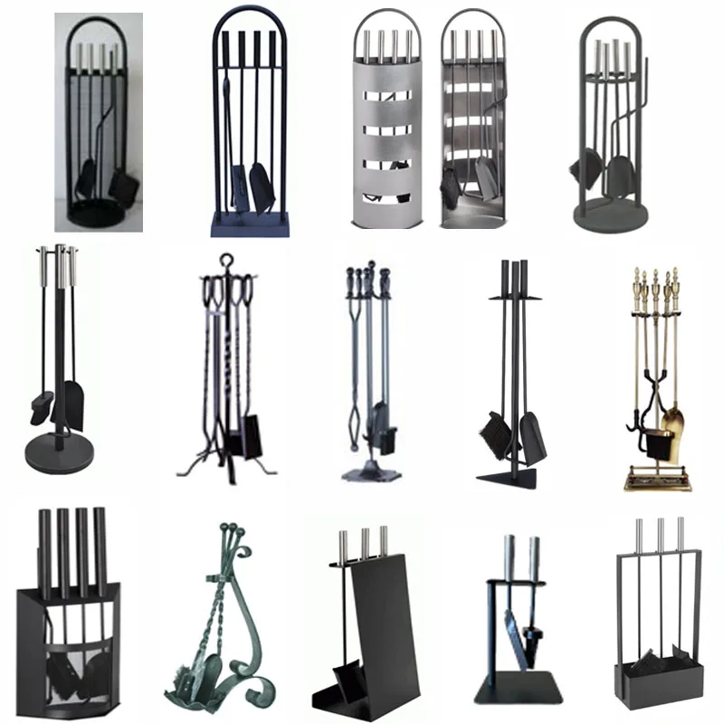 Small Cast Iron and Steel Chimenea Multi Fuel